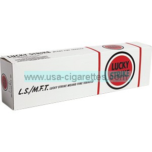 Lucky Strike Regular Non-filter cigarettes